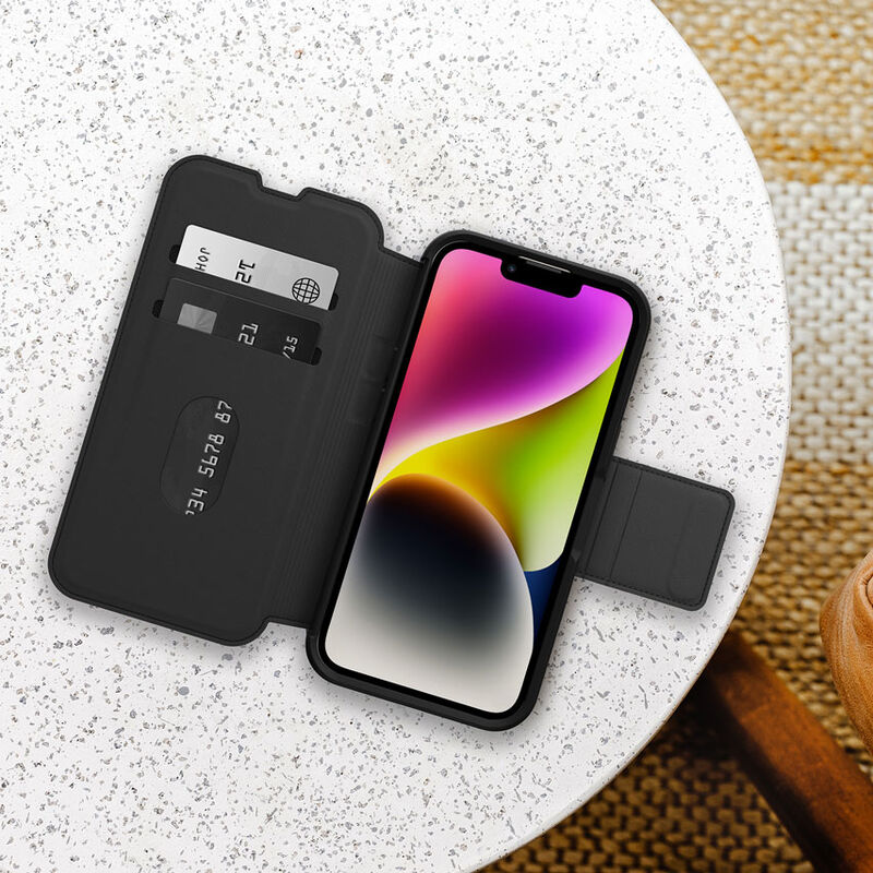 product image 4 - iPhone 16e and iPhone 14 Case Strada Series Folio Case