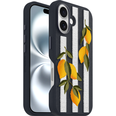 iPhone 16 Hoesje | Symmetry Series Cactus Leather Embroidery