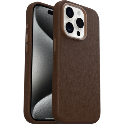 iPhone 15 Pro Skal Symmetry Series Cactus Leather för MagSafe