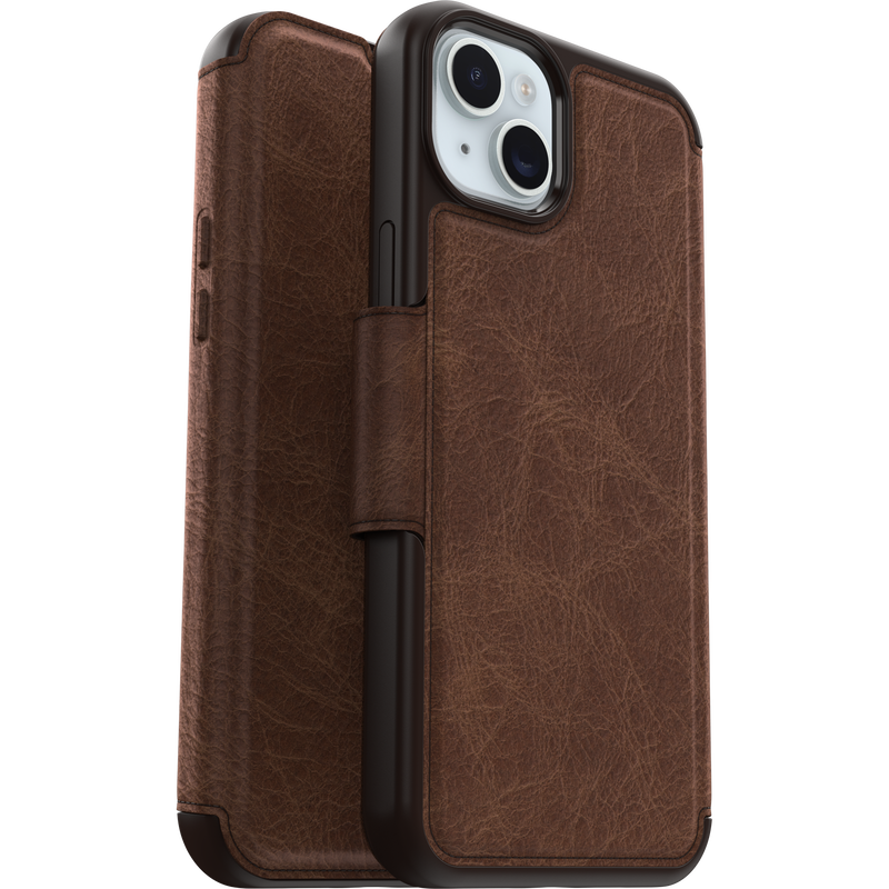 product image 5 - iPhone 15 Plus Coque Strada Series Folio MagSafe