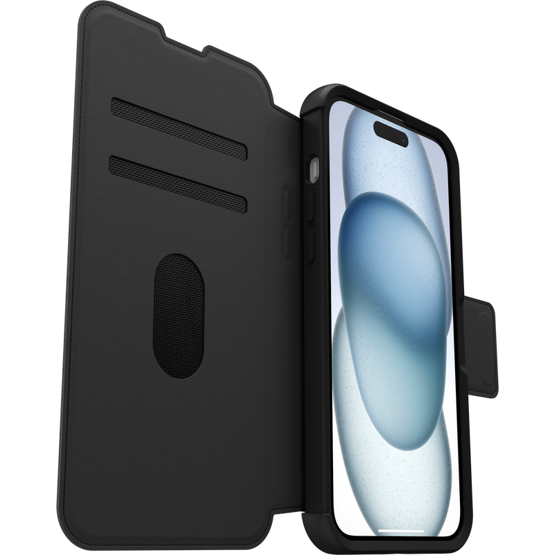 product image 4 - iPhone 15 Plus Coque Strada Series Folio MagSafe