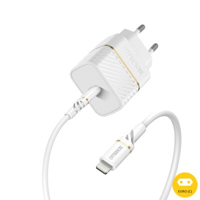 Premium Lightning a USB-C 20W Caricatore a Muro + Cavo