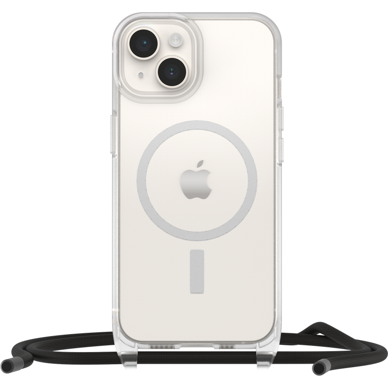 product image 1 - Coque iPhone 16e et iPhone 14 avec Cordon React Series Necklace MagSafe