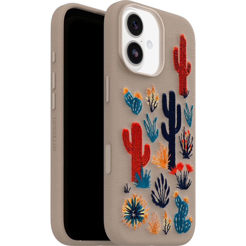 product image 4 - iPhone 17 Custodia Symmetry Series Cactus Leather Embroidery