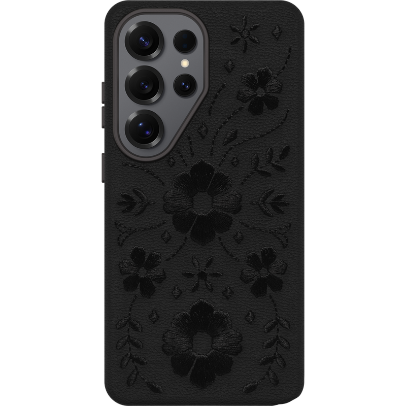 product image 2 - Galaxy S26 Ultra Custodia Symmetry Series Cactus Leather Embroidery