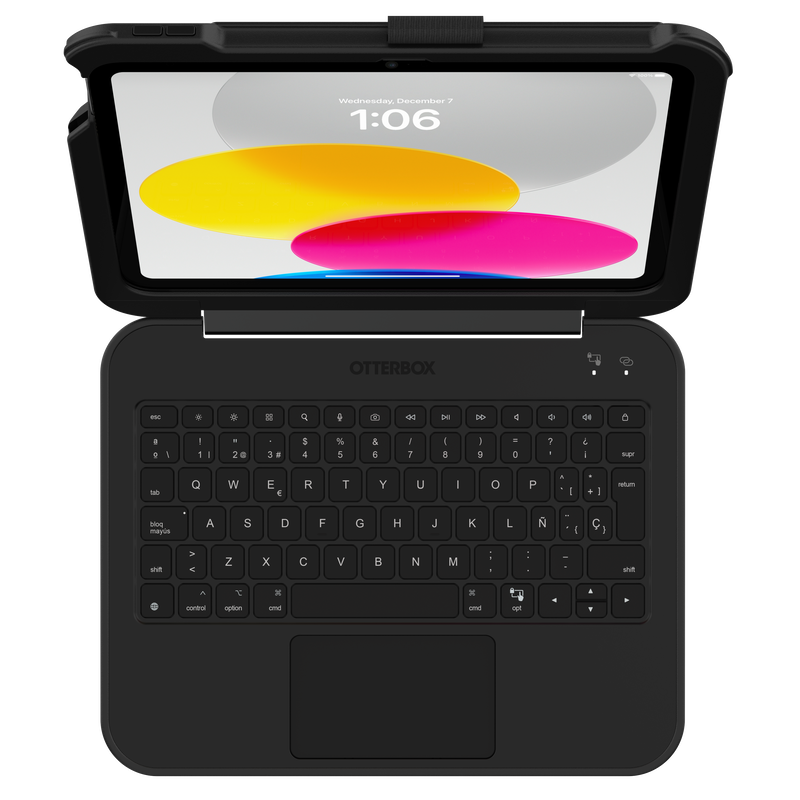 product image 7 - iPad (A16/10.a gen) Custodia Achiever Series Keyboard 360