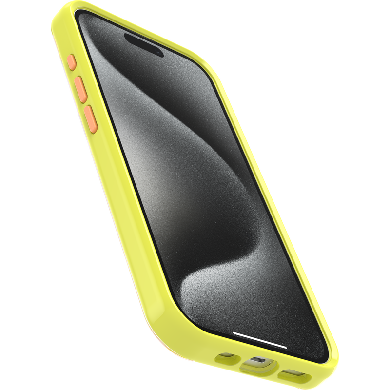 product image 4 - iPhone 15 Pro Custodia Symmetry Series Clear per MagSafe Fluttering Flora