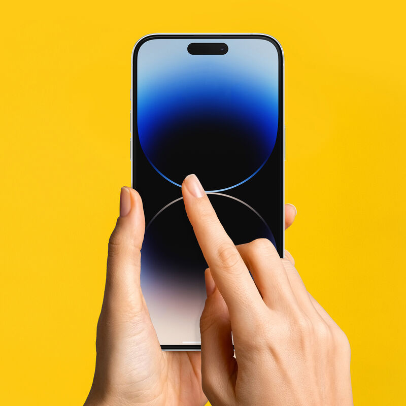 product image 3 - Protecteur d'écran iPhone 14 Pro Max Premium Glass Antimicrobien