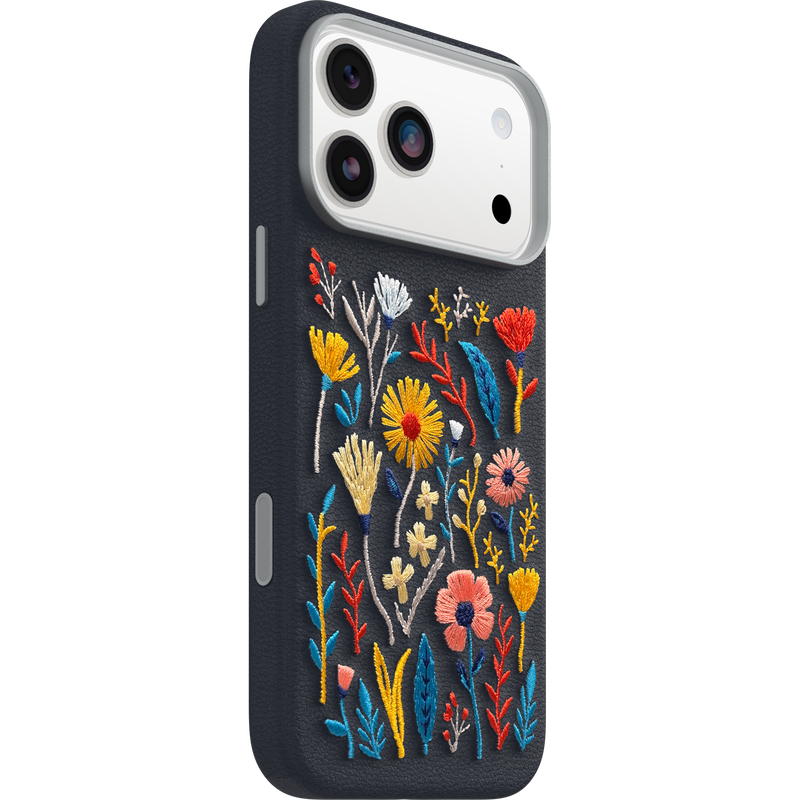product image 2 - iPhone 17 Pro Max Custodia Symmetry Series Cactus Leather Embroidery