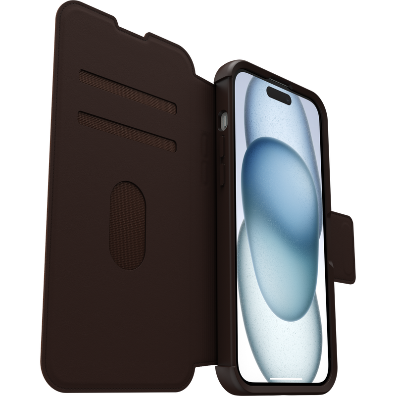 product image 4 - iPhone 15 Plus Coque Strada Series Folio MagSafe