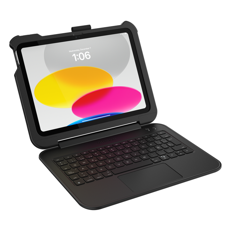 product image 1 - iPad (A16/10.a gen) Custodia Achiever Series Keyboard 360