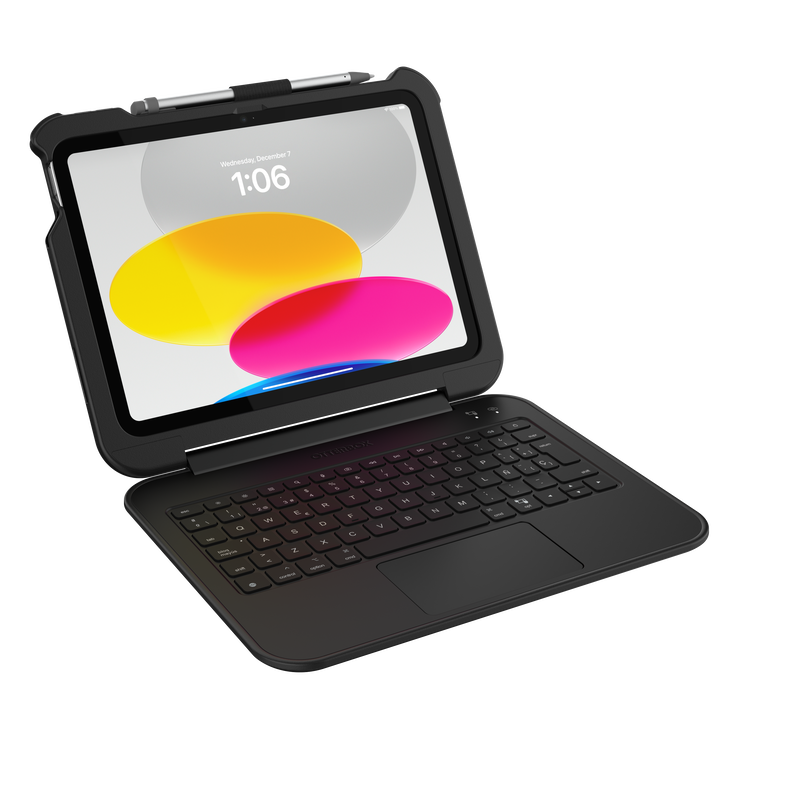 product image 3 - iPad (A16/10.a gen) Custodia Achiever Series Keyboard 360
