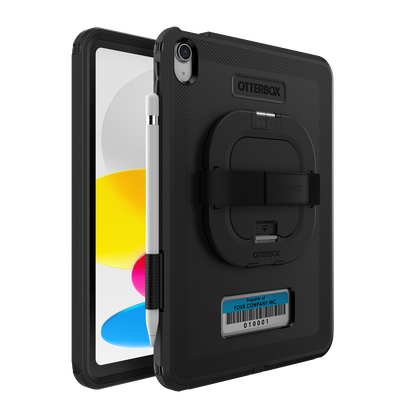 iPad 10a gen Custodia | Defender Series Kickstand con Handstrap