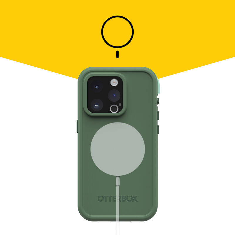 product image 2 - iPhone 14 Pro Custodia Impermeabile OtterBox Frē Series per MagSafe