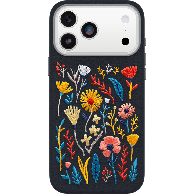 product image 1 - iPhone 17 Pro Max Custodia Symmetry Series Cactus Leather Embroidery