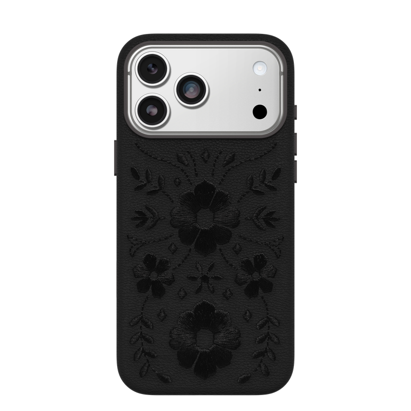 product image 1 - iPhone 17 Pro Max Custodia Symmetry Series Cactus Leather Embroidery