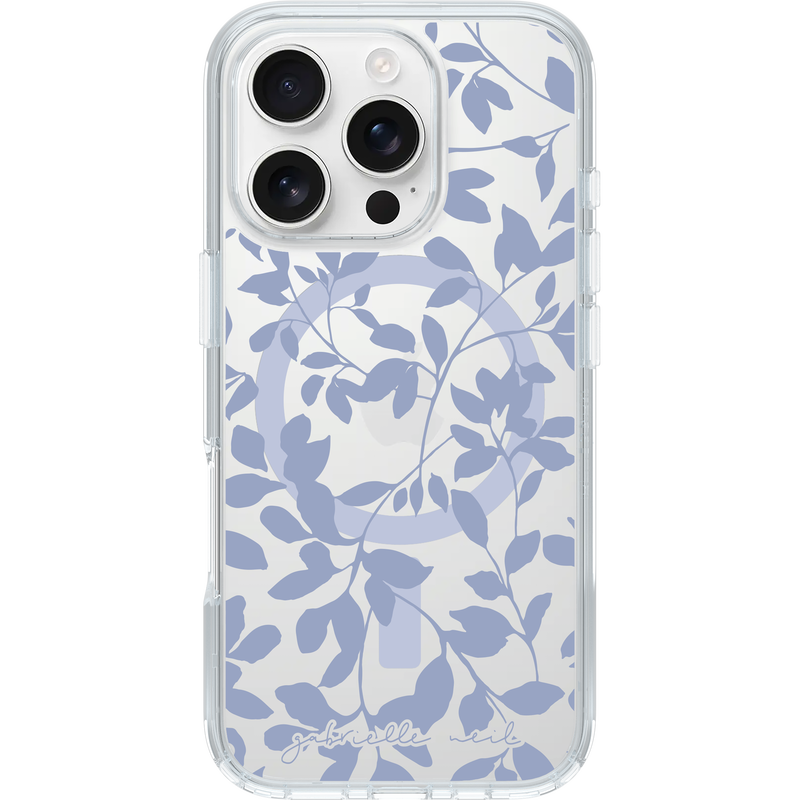 product image 1 - iPhone 16 Pro Custodia Symmetry Series Clear per MagSafe Gabrielle Neil Collection