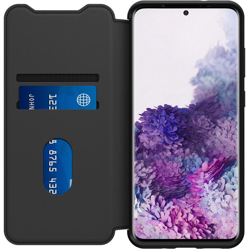 product image 2 - Galaxy S20+ Fodral  Strada Series Folio