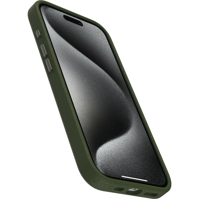 product image 3 - iPhone 15 Pro Custodia Symmetry Series Cactus Leather per MagSafe
