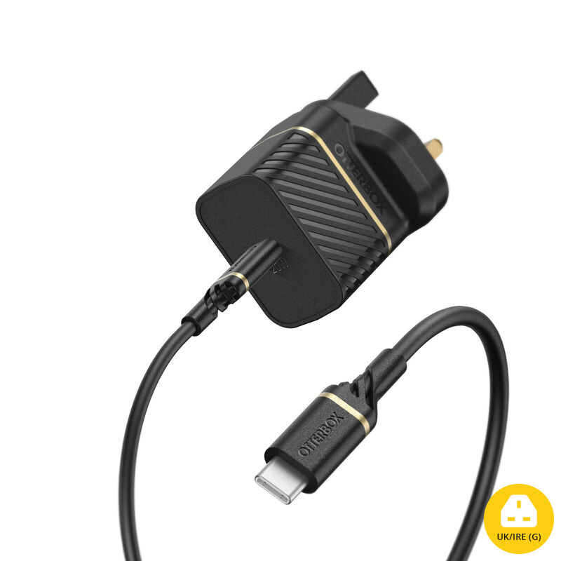 product image 1 - USB-C a USB-C 20 W Caricatore a Muro + Cavo Ricarica Veloce  | Premio