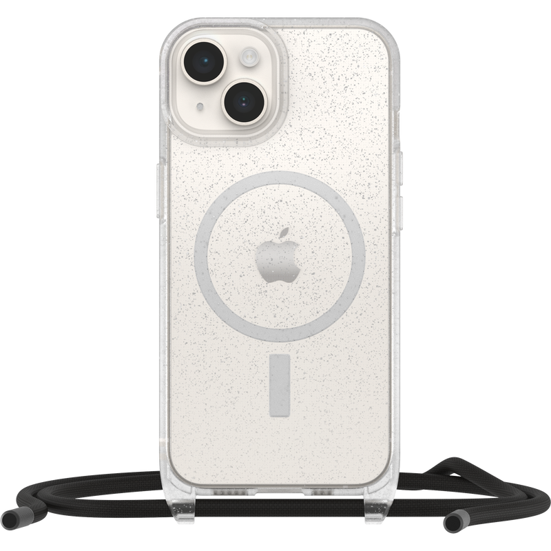 product image 1 - Coque iPhone 16e et iPhone 14 avec Cordon React Series Necklace MagSafe