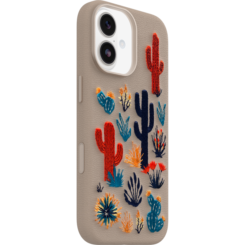 product image 2 - iPhone 17 Custodia Symmetry Series Cactus Leather Embroidery