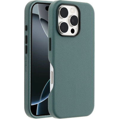 iPhone 16 Pro Hoesje | Symmetry Series Cactus Leather voor MagSafe