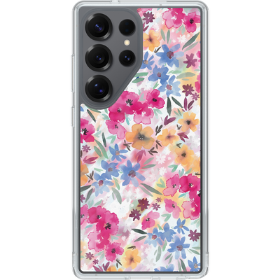 Galaxy S25 Ultra Funda | Symmetry Series Clear para Magnets Confetti of Blossoms