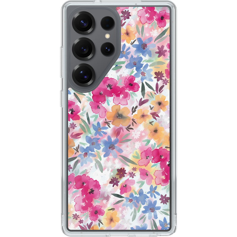 product image 1 - Galaxy S25 Ultra Custodia Symmetry Series Clear per Magnets Confetti of Blossoms