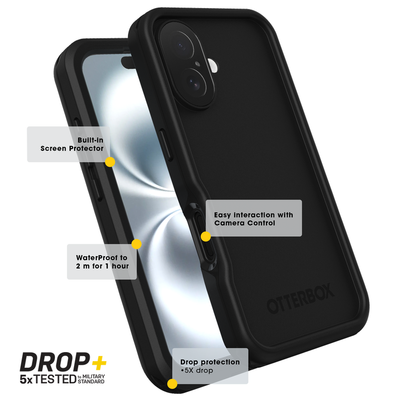 product image 5 - iPhone 16 Pro Hülle OtterBox Frē Series für MagSafe