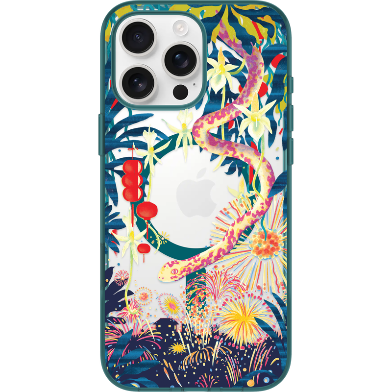product image 2 - iPhone 16 Pro Max Hoesje Lumen Series Lunar New Year met Camera Control