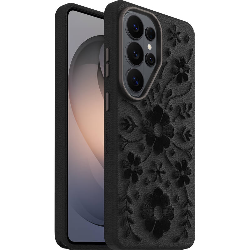 product image 1 - Galaxy S26 Ultra H&uuml;lle Symmetry Series Cactus Leather Embroidery