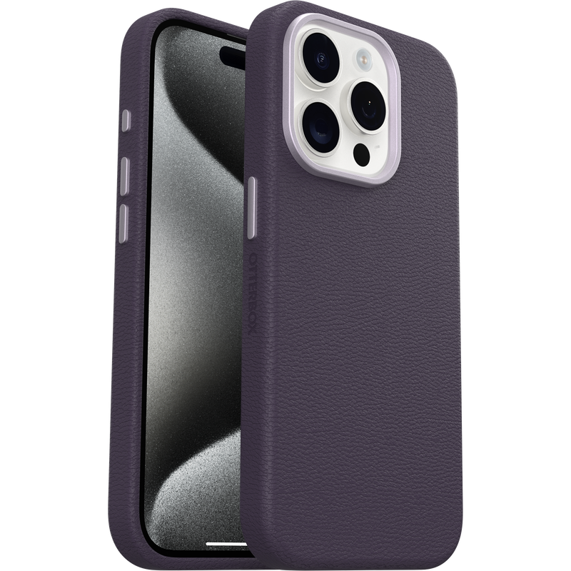 product image 1 - iPhone 15 Pro Custodia Symmetry Series Cactus Leather per MagSafe