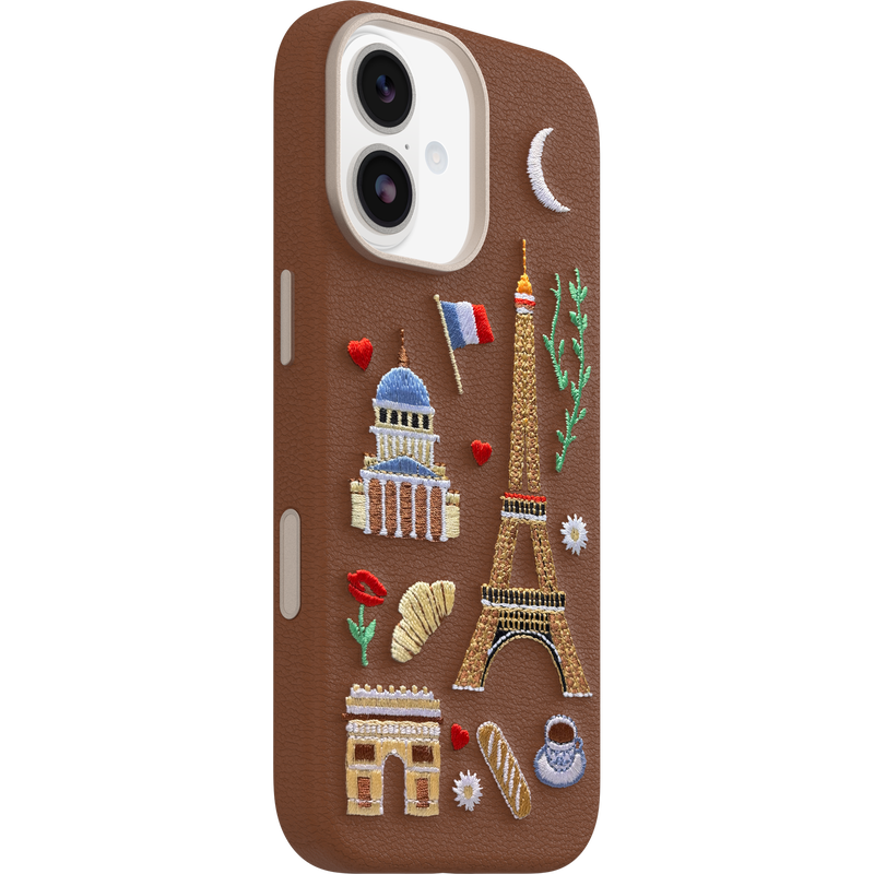 product image 2 - iPhone 17 Custodia Symmetry Series Cactus Leather Embroidery