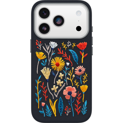 iPhone 17 Pro Custodia | Symmetry Series Cactus Leather Embroidery