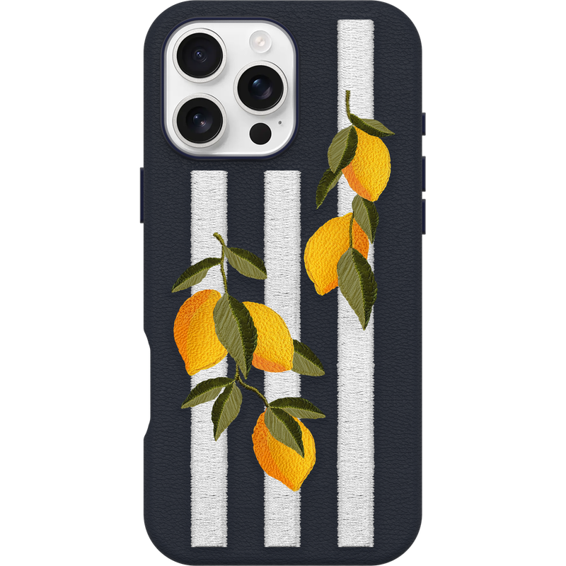 product image 2 - iPhone 16 Pro Max Custodia Symmetry Series Cactus Leather Embroidery