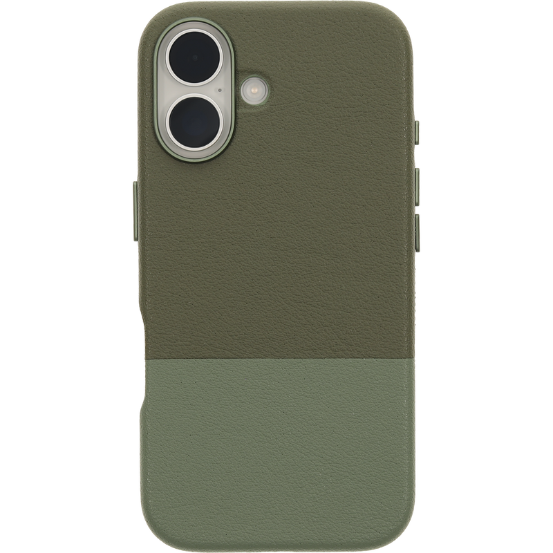 product image 2 - iPhone 16 Custodia Statement Series Cactus Leather per MagSafe