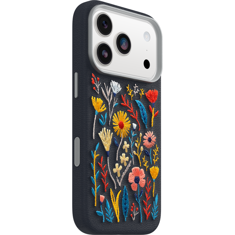 product image 2 - iPhone 17 Pro Custodia Symmetry Series Cactus Leather Embroidery