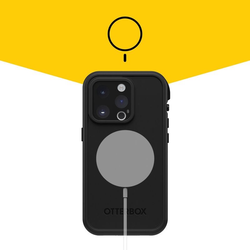 product image 2 - iPhone 14 Pro Custodia Impermeabile OtterBox Frē Series per MagSafe