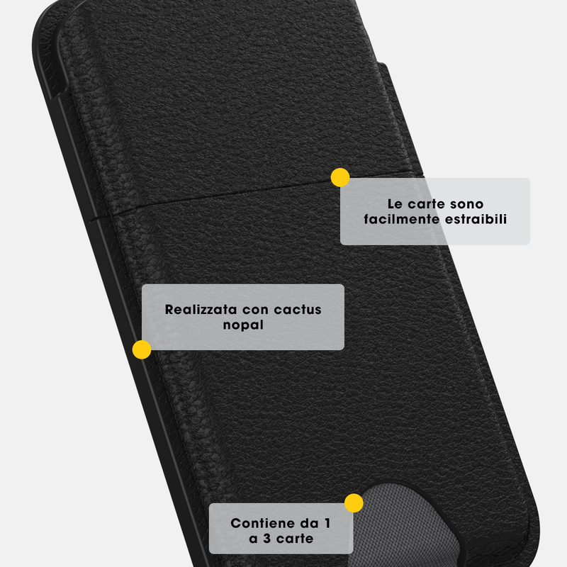 product image 5 - Wallet per iPhone con MagSafe Symmetry Cactus Leather Wallet