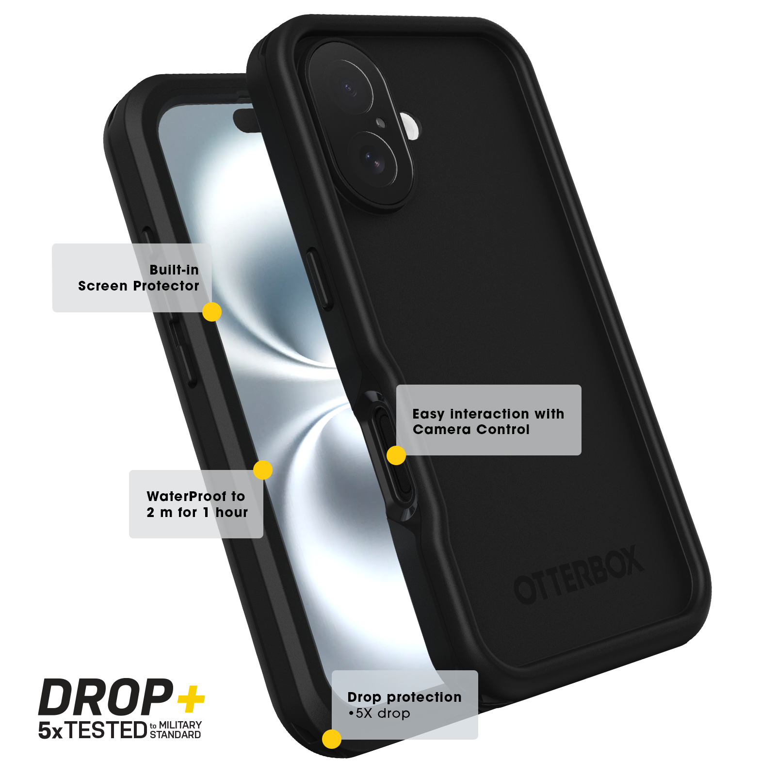 iPhone 16 Pro Custodia | OtterBox Frē Series per MagSafe | OtterBox